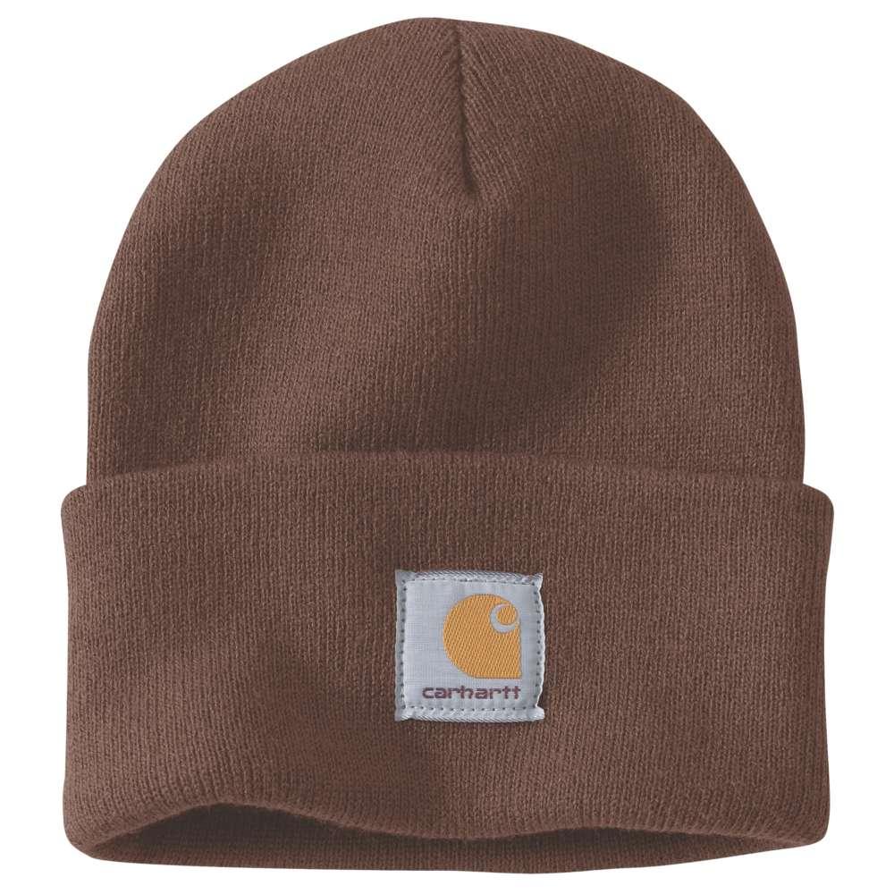 Carhartt A18 Watch Knitted Cuff Beanie Hat MOCHA One Size