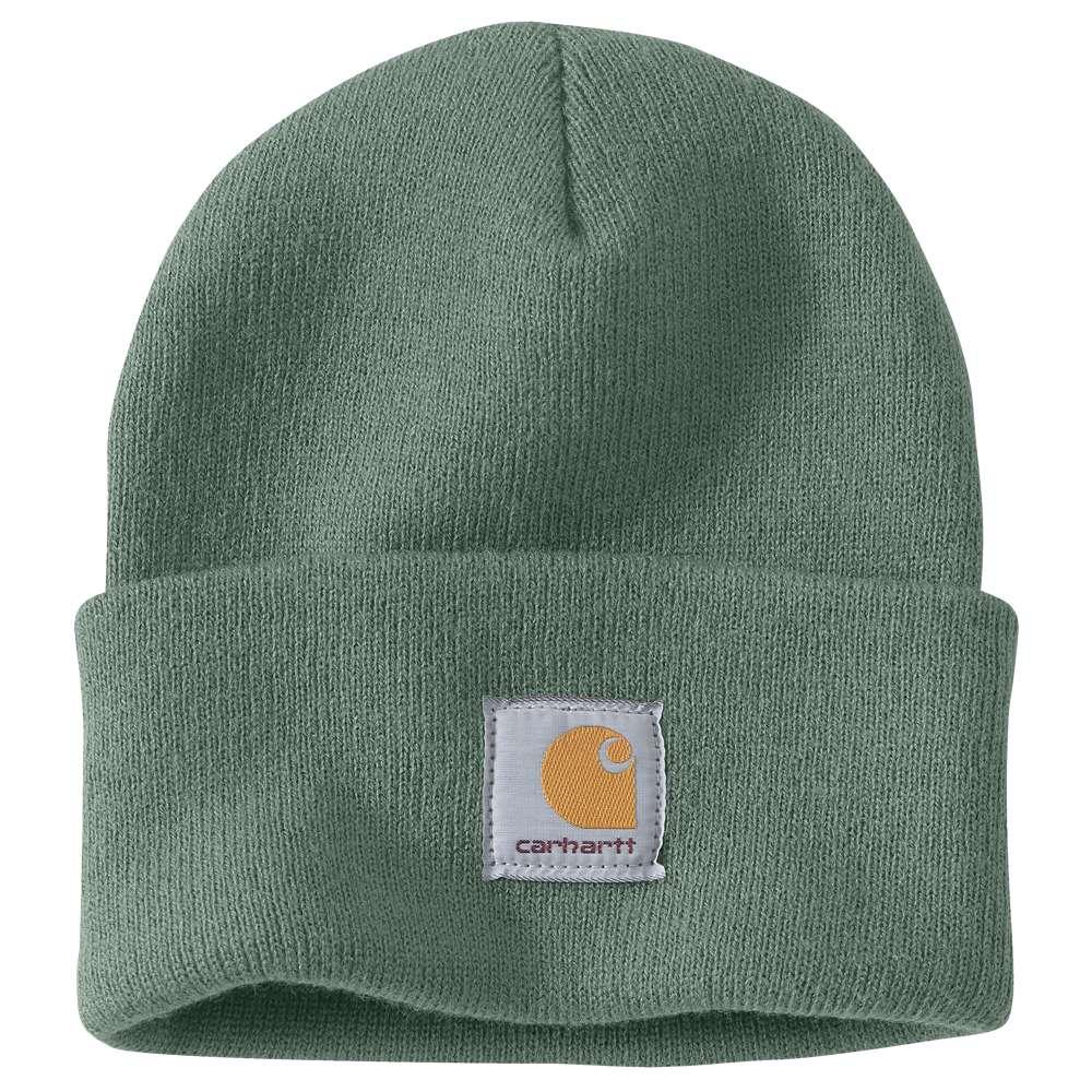 Carhartt A18 Watch Knitted Cuff Beanie Hat GREEN SLATE One Size