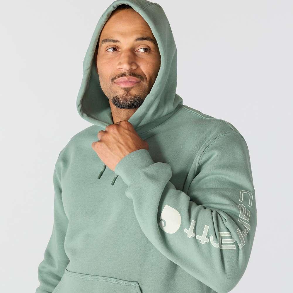 Carhartt K288 Loose Fit Midweight Logo Sleeve Graphic Hoodie NEW 2025 COLOURS
