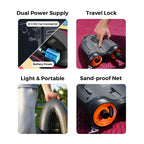 Flextail Gear EVO SUP PUMP PRO -45PSI & 8000mAh Built-in Battery SUP & Tire Pump