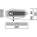 Easy Camp Geminga 100 Compact 1 man tent