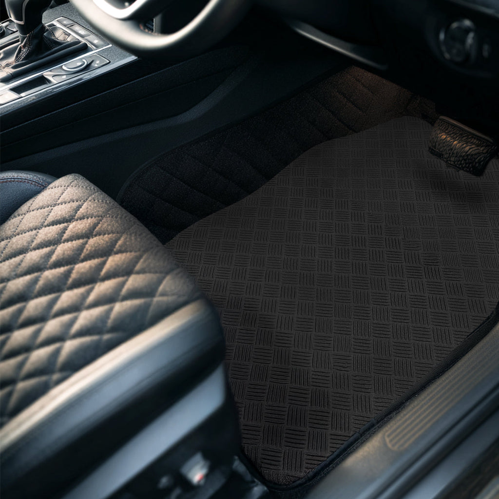 Eco Friendly Universal Car Mat - 4pc Full Set