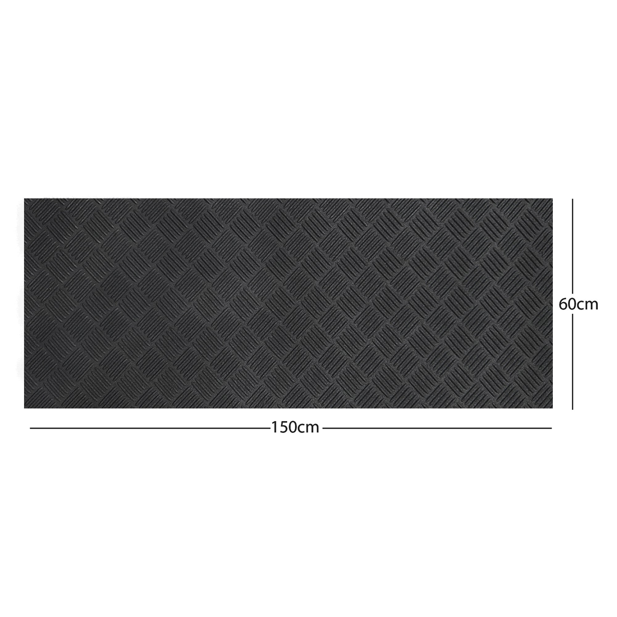 Deckplate Low Profile Recycled Rubber Doormat