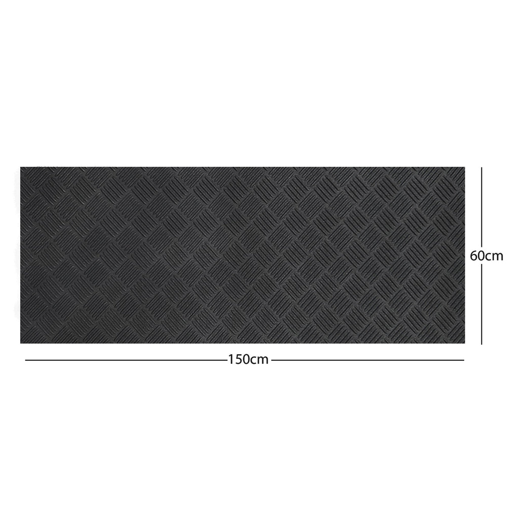 Deckplate Low Profile Recycled Rubber Doormat
