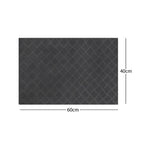 Deckplate Low Profile Recycled Rubber Doormat