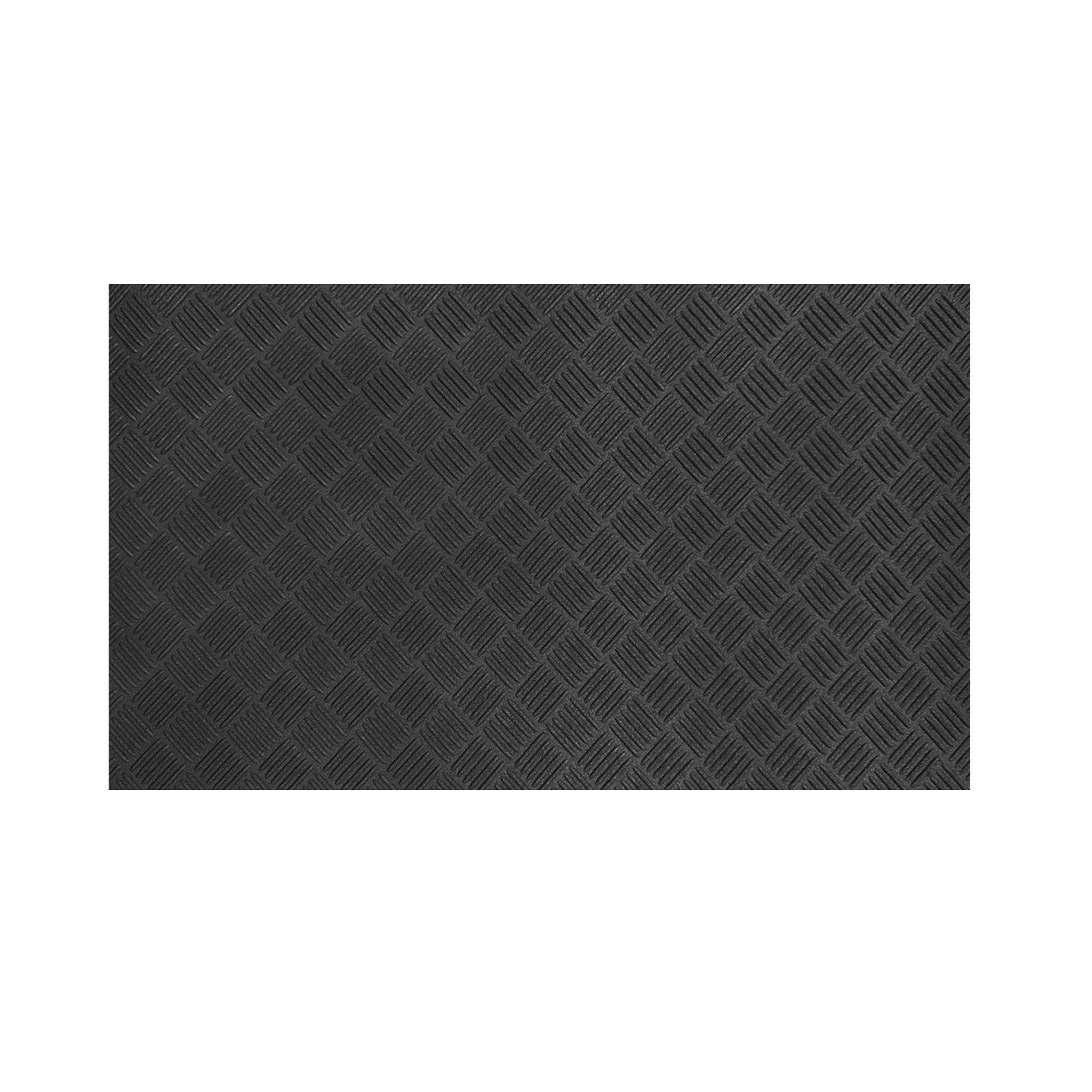 Deckplate Low Profile Recycled Rubber Doormat 75cm x 44cm