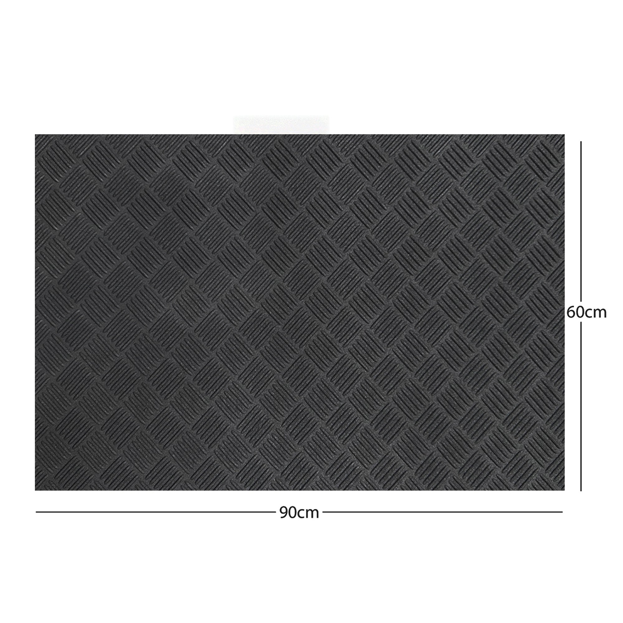 Deckplate Low Profile Recycled Rubber Doormat