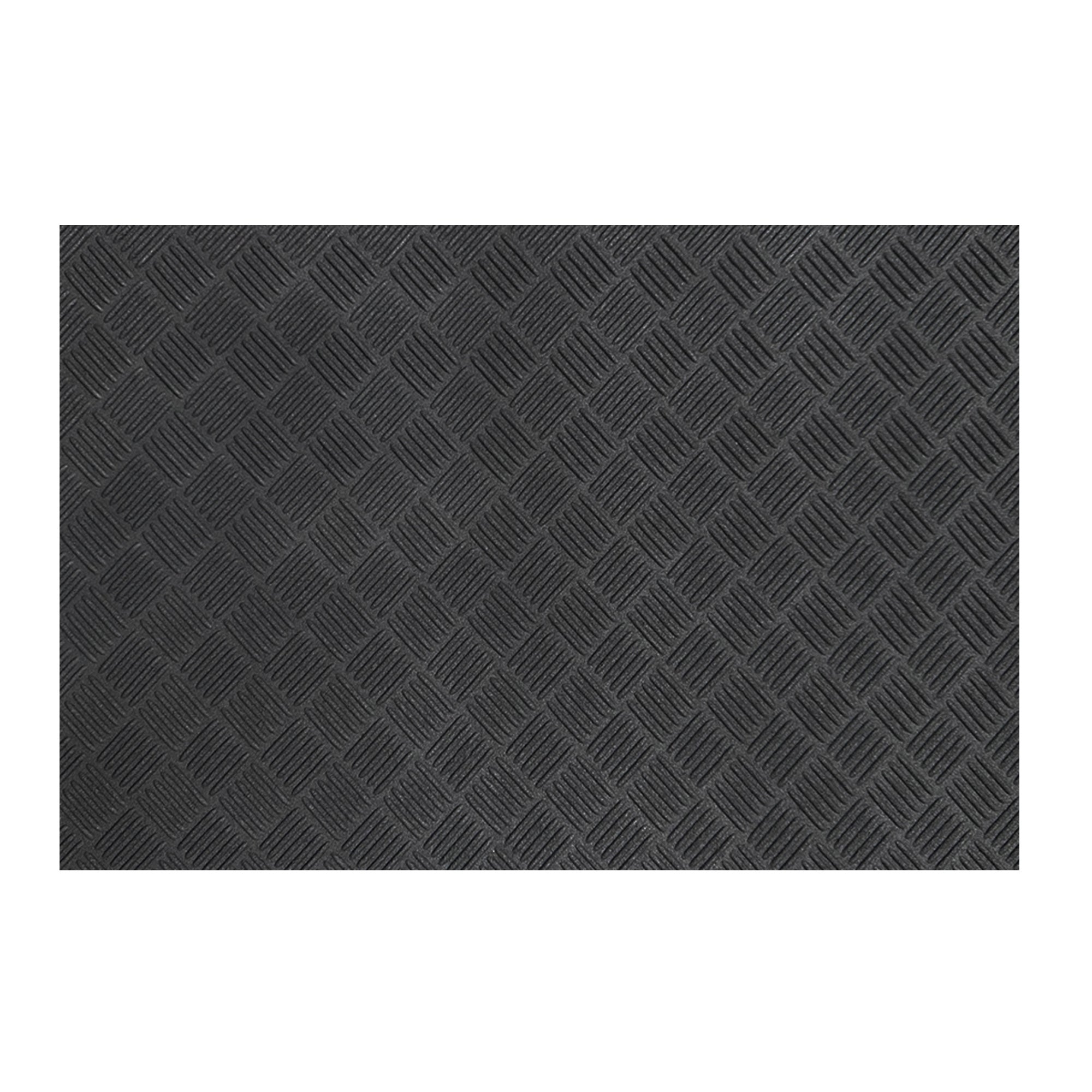 Deckplate Low Profile Recycled Rubber Doormat 90cm x 60cm