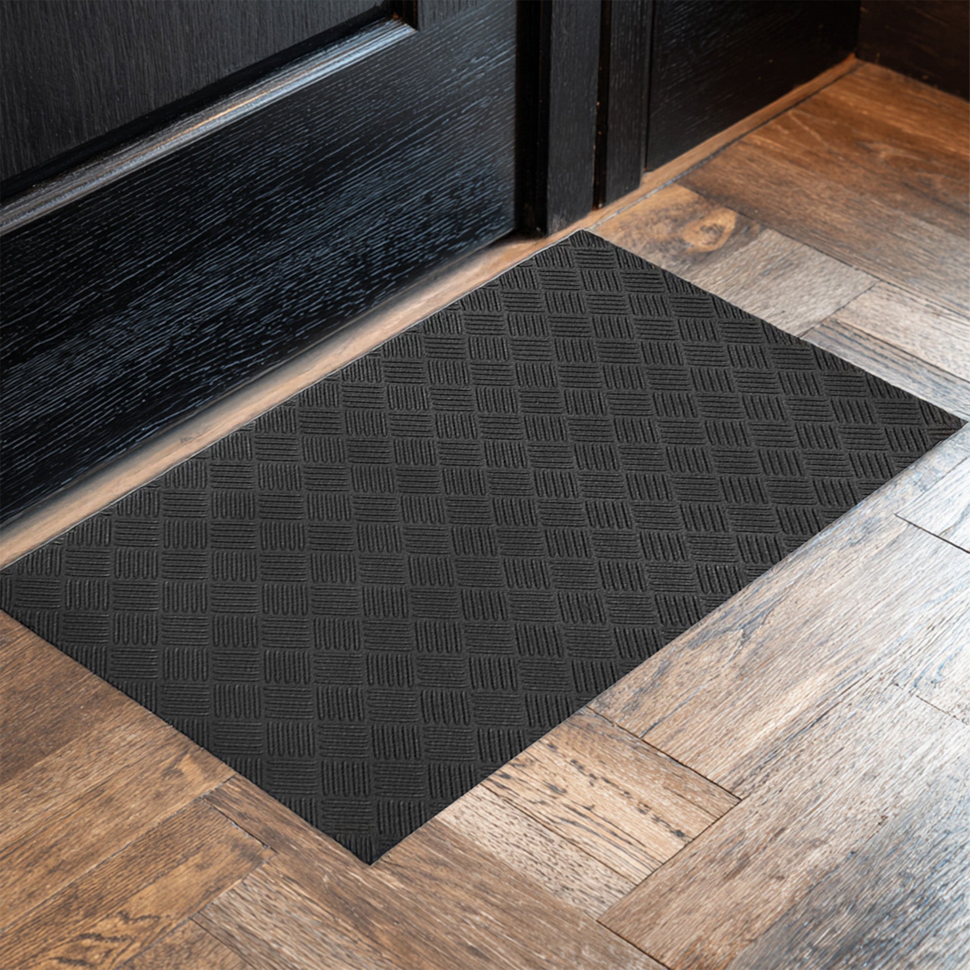 Deckplate Low Profile Recycled Rubber Doormat