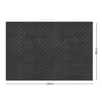 Deckplate Low Profile Recycled Rubber Doormat