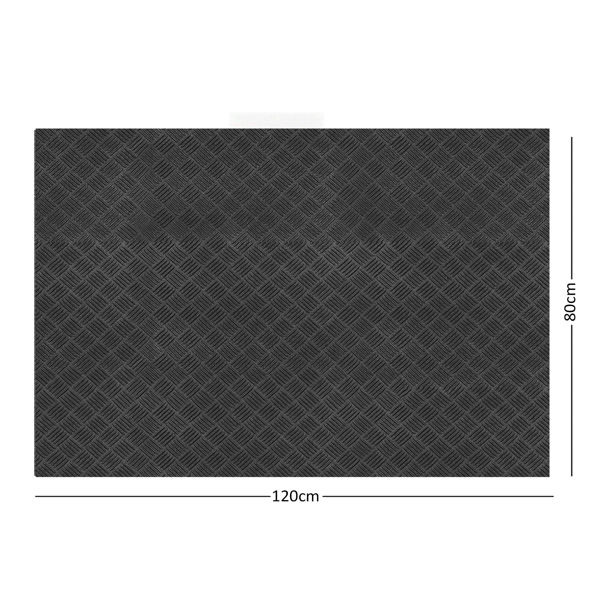 Deckplate Low Profile Recycled Rubber Doormat