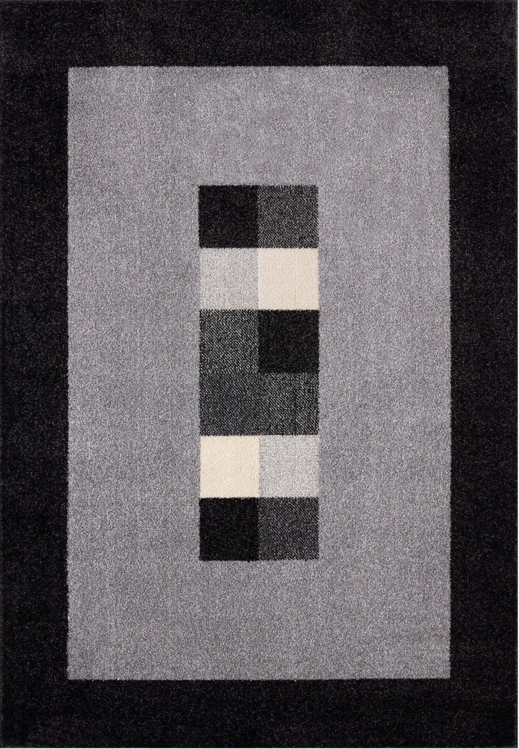 Ephesus Grey Black Rug 200X290 cm