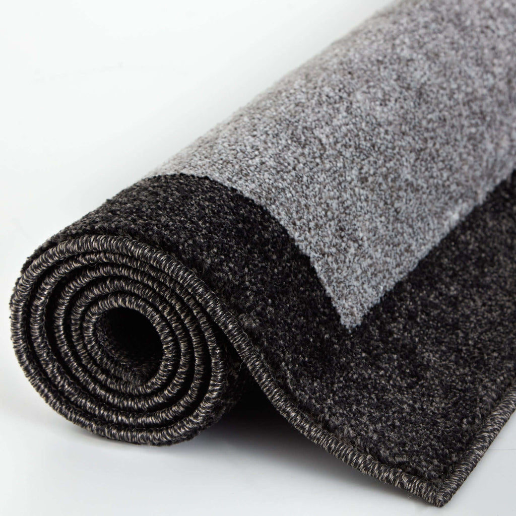 Ephesus Grey Black Rug