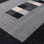 Ephesus Grey Black Rug