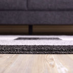 Ephesus Grey Black Rug