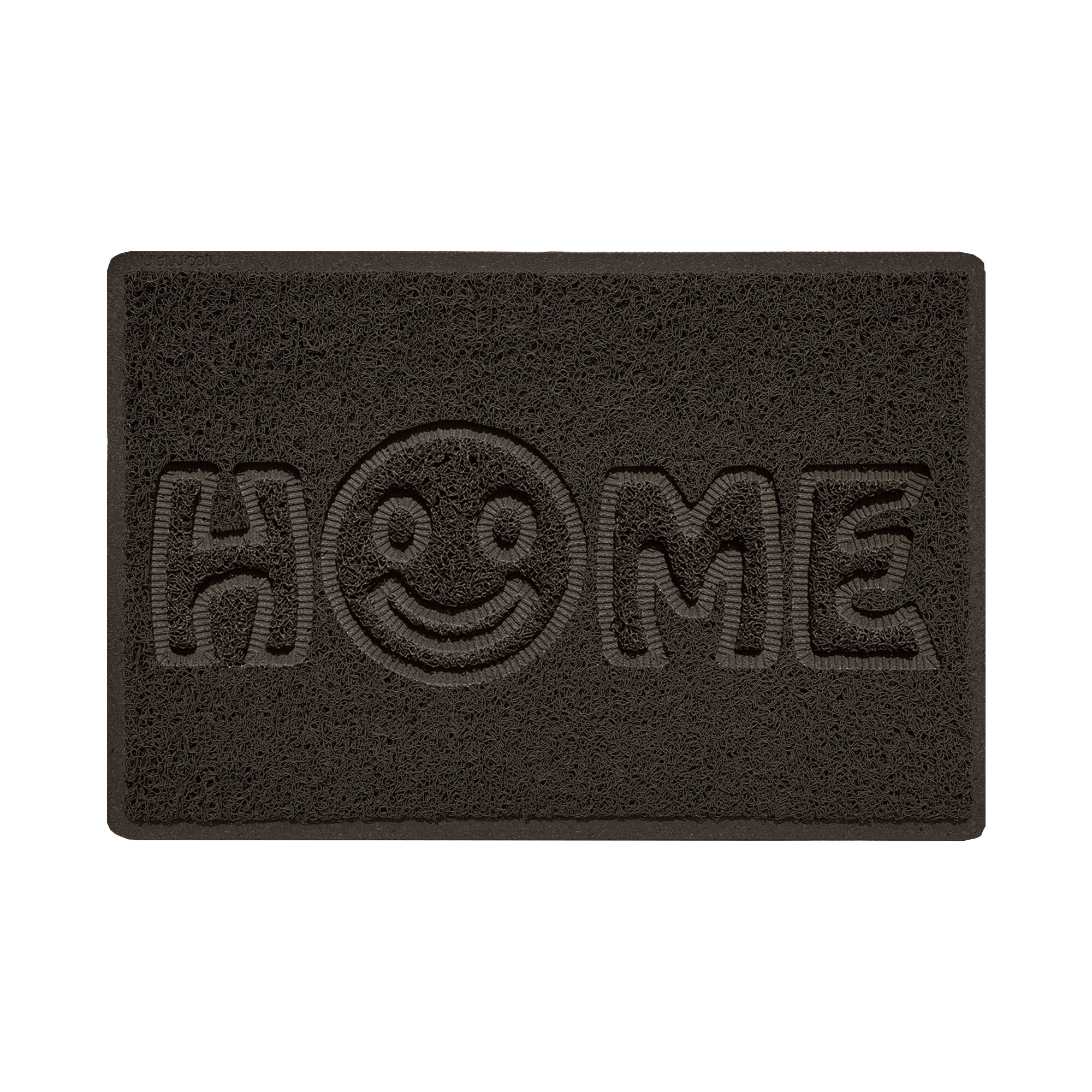 Embossed Spaghetti Outdoor Doormat - Brown 60cm x 40cm Home Smile