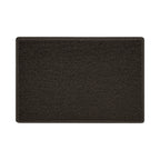 Embossed Spaghetti Outdoor Doormat - Brown 60cm x 40cm Plain