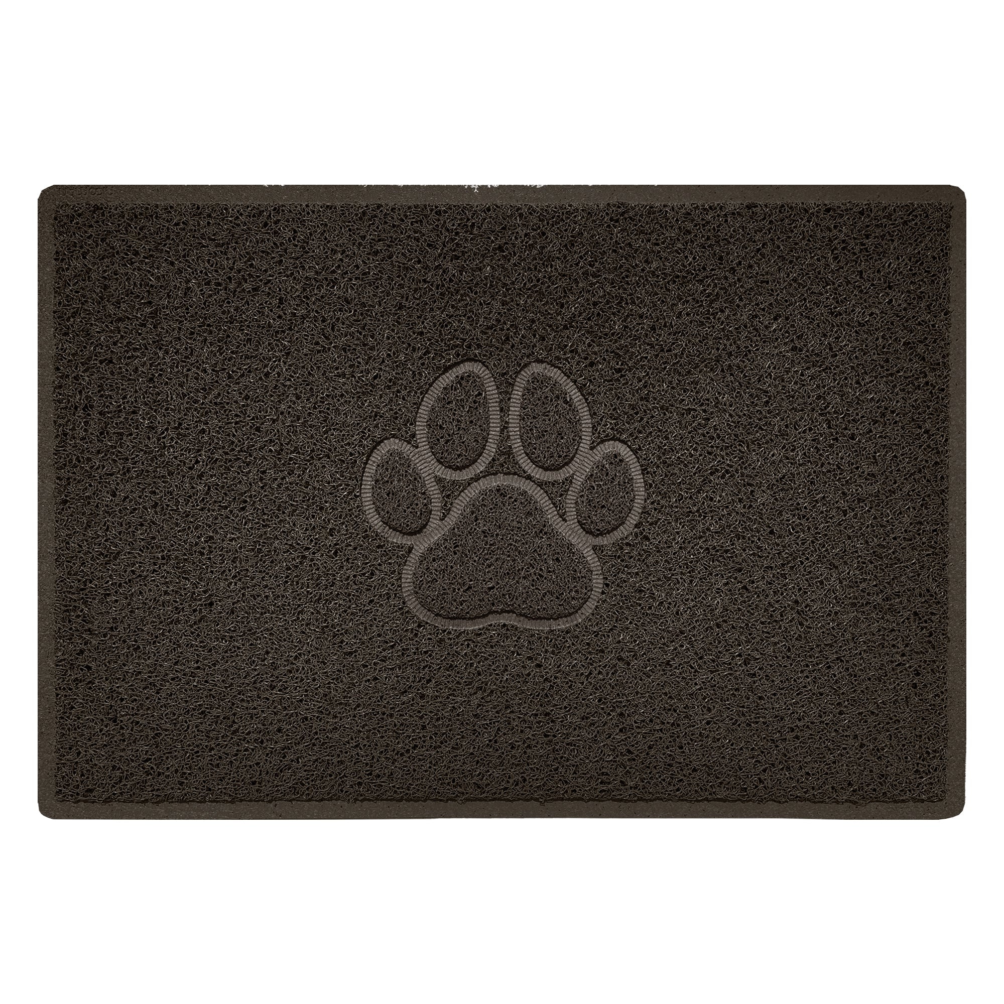 Embossed Spaghetti Outdoor Doormat - Brown 90cm x 60cm Paw
