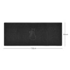 Cat Embossed Spaghetti Doormat