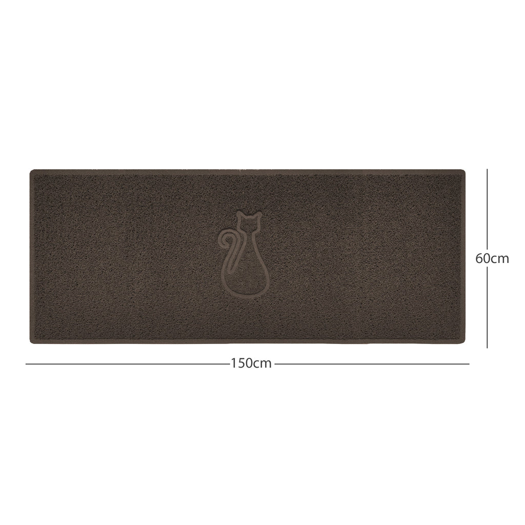 Cat Embossed Spaghetti Doormat