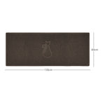 Cat Embossed Spaghetti Doormat
