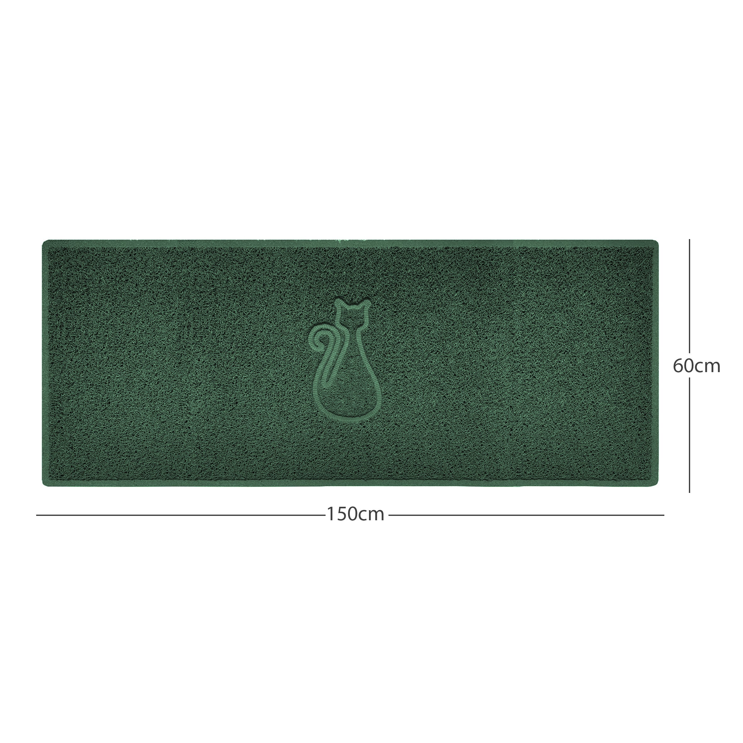 Cat Embossed Spaghetti Doormat