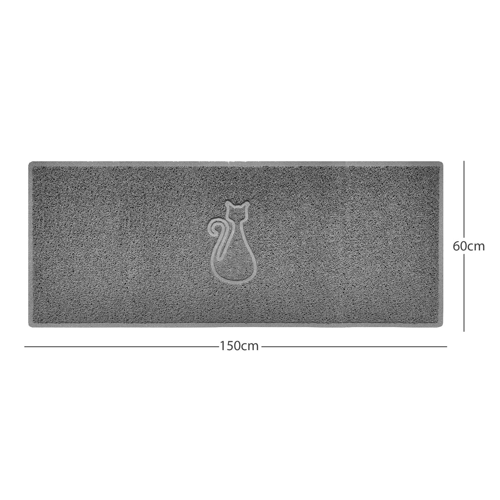 Cat Embossed Spaghetti Doormat