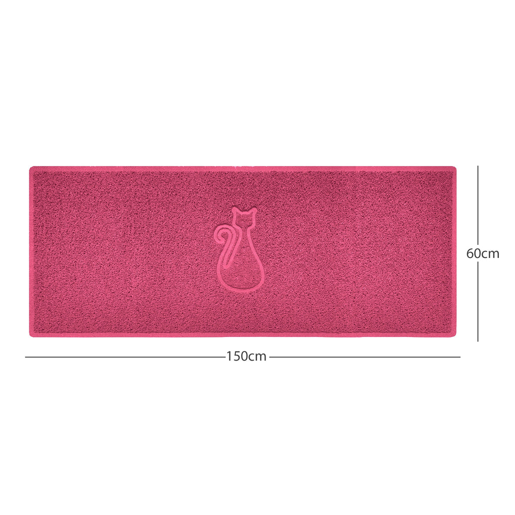Cat Embossed Spaghetti Doormat
