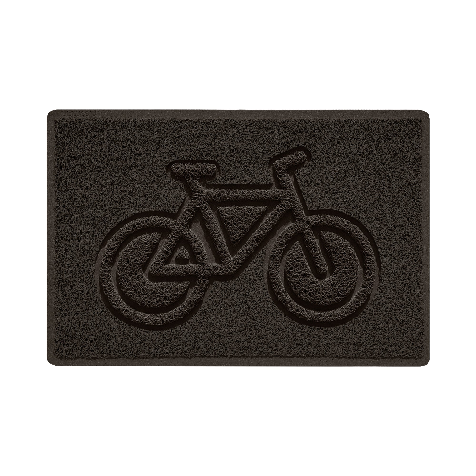 Cycle Embossed Spaghetti Doormat 60cm x 40cm Brown Yes (Suitable for Indoors)