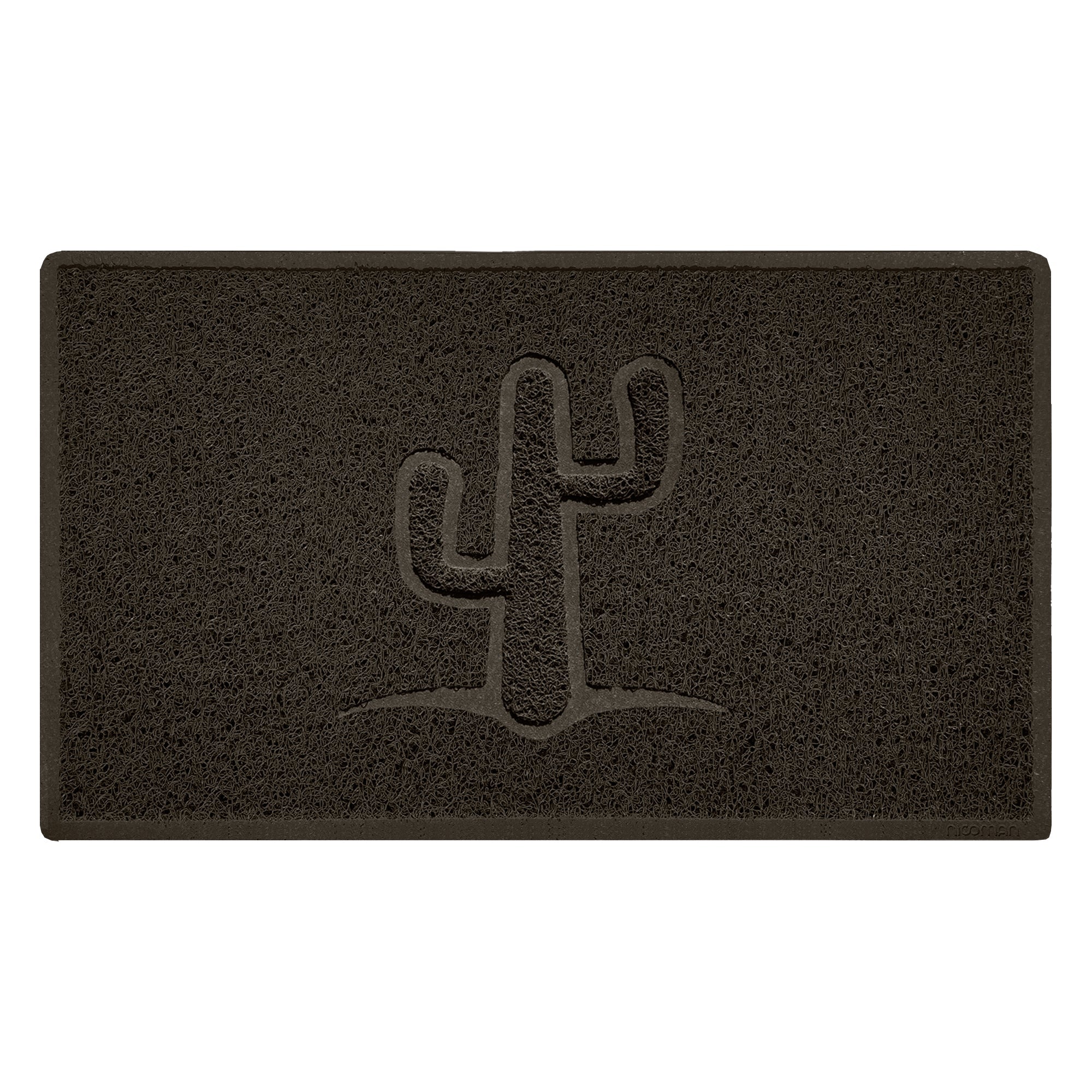 Cycle Embossed Spaghetti Doormat 75cm x 44cm Brown No (Suitable for Outdoors)