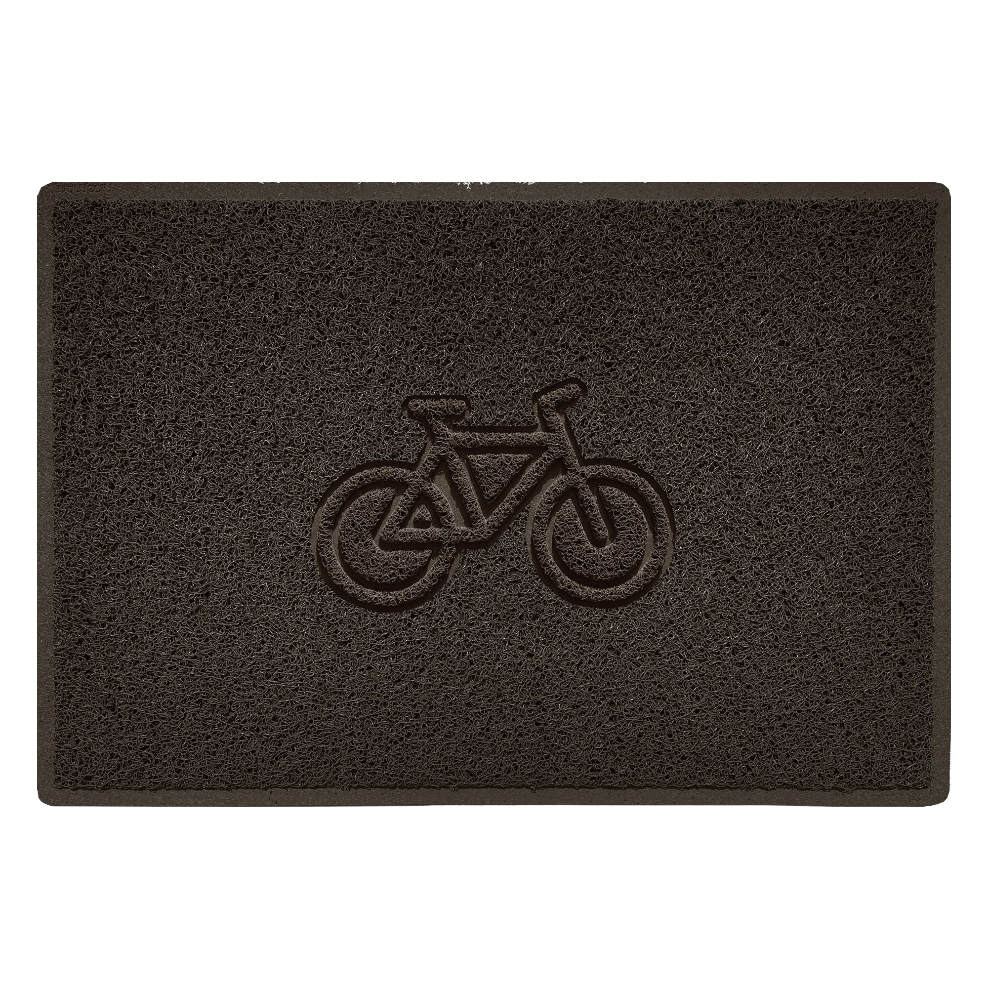 Embossed Spaghetti Outdoor Doormat - Brown 90cm x 60cm Cycle