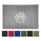 Paw Print Embossed Spaghetti Doormat