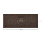 Paw Print Embossed Spaghetti Doormat