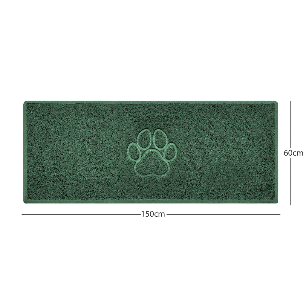 Paw Print Embossed Spaghetti Doormat