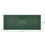 Paw Print Embossed Spaghetti Doormat
