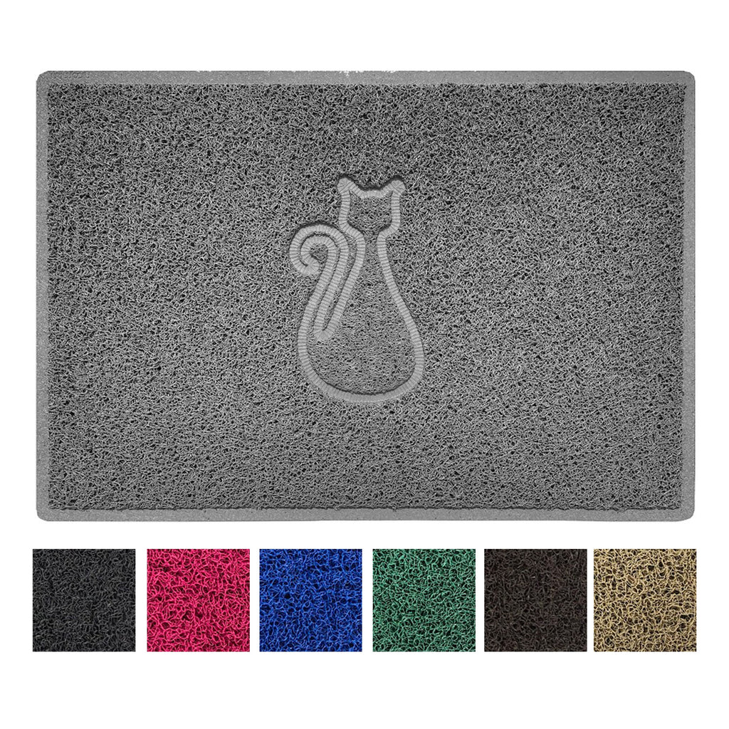 Cat Embossed Spaghetti Doormat