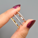 Thin Full Eternity Ring (1.2 mm) in Gold