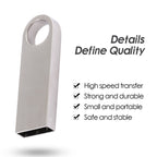 8GB Metal USB 2.0 Flash Disk, 8GB – Durable Build, Easy to Use