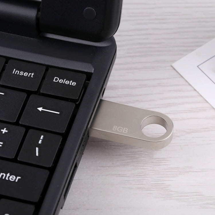 8GB Metal USB 2.0 Flash Disk, 8GB – Durable Build, Easy to Use