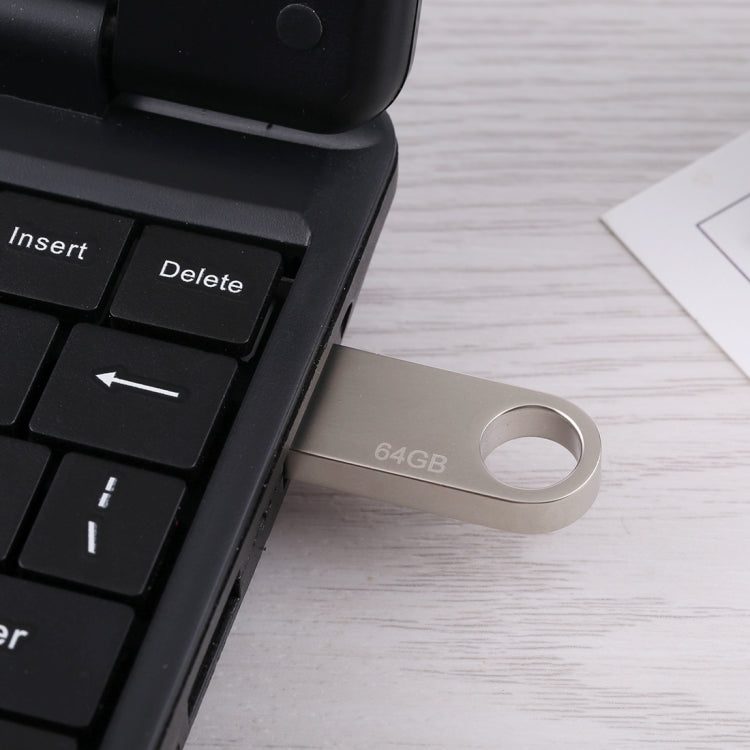 64GB Metal USB 2.0 Flash Disk, 64GB – Durable Build, Easy to Use