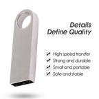 4GB Metal USB 2.0 Flash Disk, 4GB – Durable Build, Easy to Use