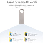 4GB Metal USB 2.0 Flash Disk, 4GB – Durable Build, Easy to Use