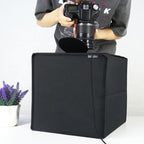 30cm Folding 3 Modes Dual Color Ring Light Photo Lighting Studio Shooting Tent Box Kit with 6 Colors PVC Backdrops, Unfold Size: 31cm x 31cm x 31cm