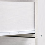 4 Drawer File Cabinet Locking Filing Cabinet, Black Wood Effect
