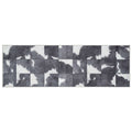 Faux Hides Rug Black and White 50X150 cm