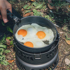 Firemaple Cooking Kit with Pans and Alcohol Burner
