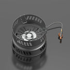 Firemaple Cooking Kit with Pots and Pans With Gas Burner