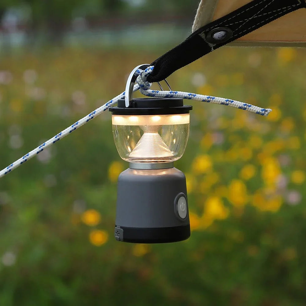 Fire Maple Sandglass LED Camping Lantern (Grey or Red)
