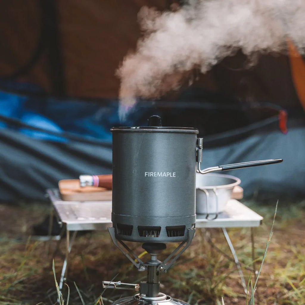 FireMaple Petrel G3 Cooking set (Ultralight) with Greenpeak stove
