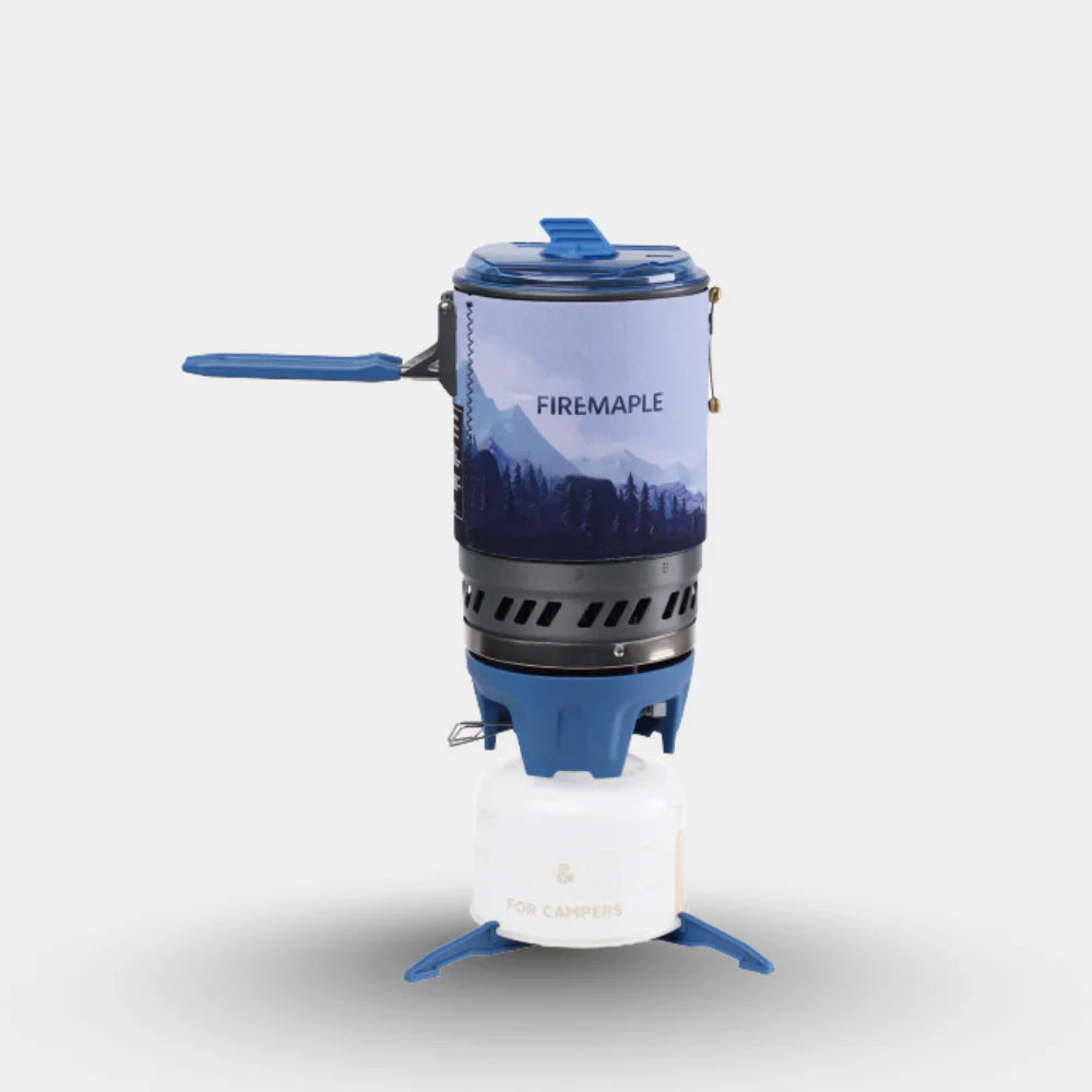 Firemaple Polaris Pressure Regulator Cooking System (Blue)